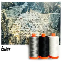 Aurifil Carrara Thread Set by Aurifil | (3 50wt Cotton Large Spools)