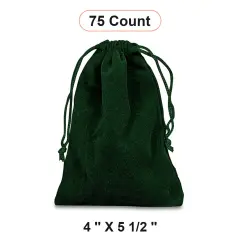 Velour Gift Pouches 4" x 5 1/2" Jewelry Bags