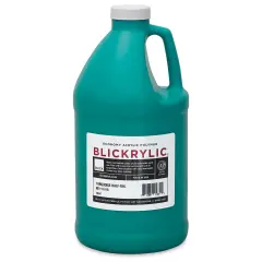 Blickrylic Student Acrylics - Turquoise, Half Gallon
