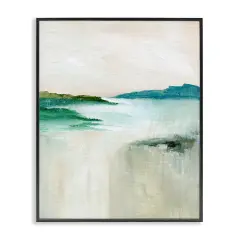Stupell Industries Blue Tone Misty Landscape Framed Giclee Wall Art Design by Nikita Jariwala