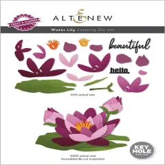 Craft-A-Flower: Water Lily Layering Die Set