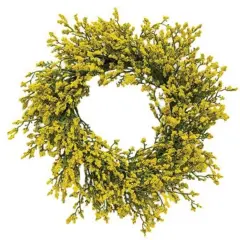 Array Astilbe Candle Ring - L Yellow