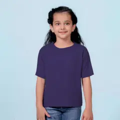 Gildan&reg; Heavy Cotton Crewneck Short Sleeve Youth T-Shirt - 5000B Cobalt