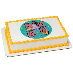 That Girl Lay Lay Partay The Lay Lay Way PhotoCake&reg; Edible Cake Topper Icing Image for 1/4 Sheet cake or larger