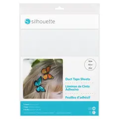 Silhouette Duct Tape Sheets - White