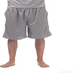 Comfortable Mesh Athletic Shorts | RADYAN&reg; GRAY