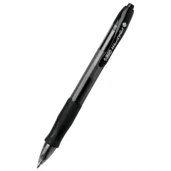 Gelocity&reg; Original Gel Retractable Roller Ball Pen, 0.7 mm, Black, Pack of 12