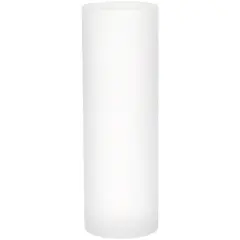 Plymor Frosted Acrylic Solid Cylinder Round Display Riser, 4.5" H x 1.5" W