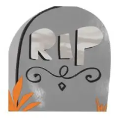 Bats & Boos Halloween Tombstone Shaped Napkins 16ct