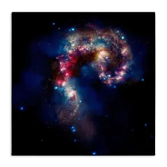 Stupell Industries Vivid Nebula Galaxy Canvas Wall Art Design by Wild Apple Portfolio