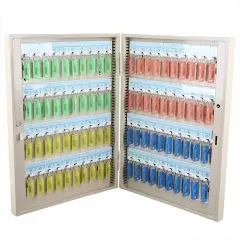 Wall Mount 80 Keys Storage Cabinet Lock Box Organizer Rack Car Dealership Holder