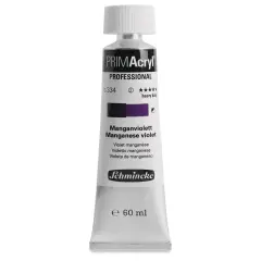 Schmincke Primacryl Professional Acrylic Paint - Manganese Violet, 60 ml Tube