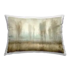 Stupell Industries Muted Forest View Outdoor Printed Throw Pillow Design by LSR Design Studio, 14 x 7 x 20
