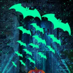 Glow in The Dark Bat Wall Decor