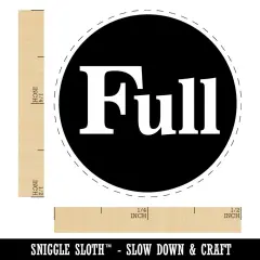Full Indicator Status Circle Self-Inking Rubber Stamp Crafting Planners Purple