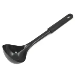 Chef Craft 11.5" Basic Nylon Cooking & Serving Soup Ladle Black
