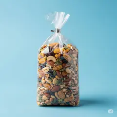 Crystal Clear Standard Gusset Bags 3" x 2" x 12" 100 pack GB12