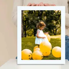 Large 36x48 White Picture Frame with Acrylic - White Poster Frame