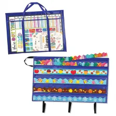 Teacher Bulletin Board Border and Bulletin Board Storage Pocket Charts Pack