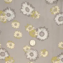 1 Yard Rayon Poplin Cement Lightweight Apparel Fabric 55/56" Width