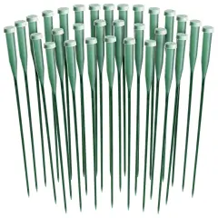 30 Pack Stem Water Tubes for Flowers with Caps, Extendable Vials for Floral Arrangements, Florist Supplies (12 In)