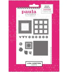 Lisa Horton Crafts Paula Creates Die Set-Treasure Book Panels