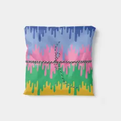 Handdrawn Colorful Drips Gift Wrap