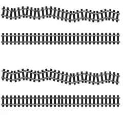 Railroad Tracks Edible Image cake border 2 Strips per sheet 3.5x10.5 inchs