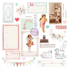 Love Notes Collection Ephemera Icons 1 - 58 pcs w foil details