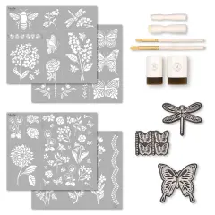 Martha Stewart&trade; Flora & Fauna Stencil Kit - 13 pc. - 68510