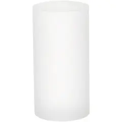 Plymor Frosted Acrylic Solid Cylinder Round Display Riser, 3" H x 1.5" W