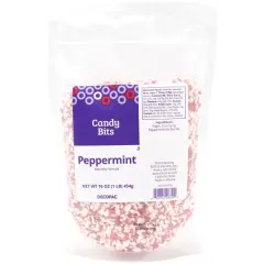 Peppermint Flavored Crunch Candy Bits Sugar Candy Decorations