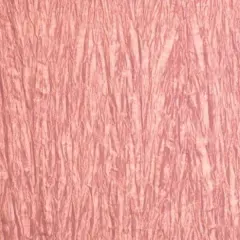 1 Yard Elegant Crease Crushed Taffeta Fabric for Event Decor 54" Width Coral