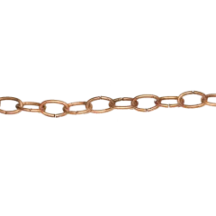 Link Chain Copper 18gge 10' per Unit
