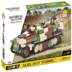 COBI Historical Collection WWII Sd.KFZ. 251/9 "STUMMEL" Vehicle