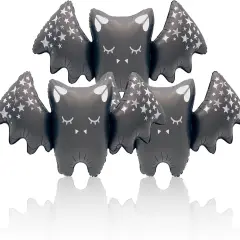 Black Bat Balloons Man Halloween