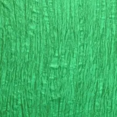 1 Yard Crease Crushed Taffeta Fabric 54 Inches Wide Accordion Texture for Event Decor Kelly Green