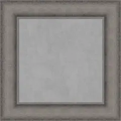 Burnished Concrete Wood Framed Magnetic Board