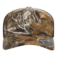 Flexfit&reg; Mesh Back Cap Realtree Edge/ Brown