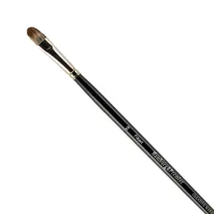 Creative Mark Hamburg Premiere Professional Oil Painting Brushes - Filbert #10 Oil Paint Brush - Handmade in Germany, Natural & Synthetic Hair Blend, Long Triple-Lacquered Birch Handle