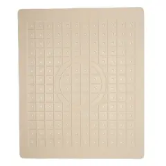 Handy Housewares 10" x 12" Square Textured Rubber Sink Protector Drain Mat