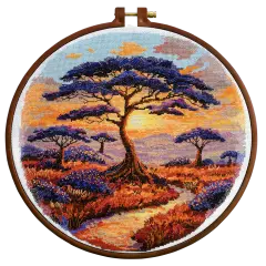 Counted Cross-stitch kit - Spaces of Savannah AH-257