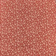1 Yard Rayon Crinkle Red Oatmeal Woven Fabric Lightweight 50/52&Prime; Wide