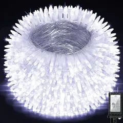 1500 LED Chrstmas String Lights - 492FT (Cool White)