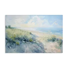 Stupell Industries Sunny Day At The Coast Canvas Wall Art Design by Gina Kelly