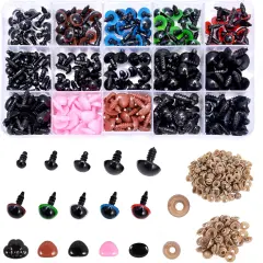 570 Pcs - Safety Eyes and Noses for Crochet Toy