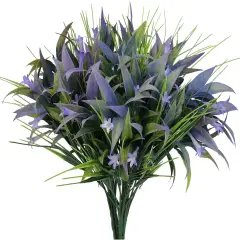 8 Bundles Artificial Plants Bushes