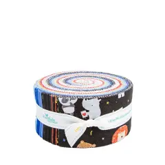 New Box of Crayons 2.5" Strip Roll (Jelly Roll / Rolie Polie) by Riley Blake Designs for Riley Blake (RP-16510-40)