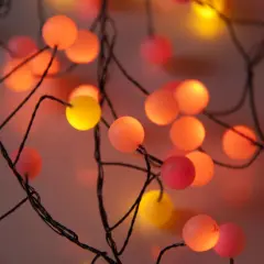 Red, Orange, Yellow Indoor Decorative String Lights