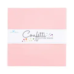 Confetti Cotton 10" Square Pack (Layer Cake / 10" Stacker) in Pretty in Pink byfor Riley Blake (10-120-PRETTYPINK-42)